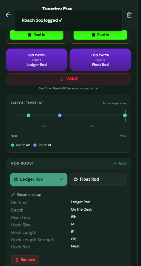Voice Logging